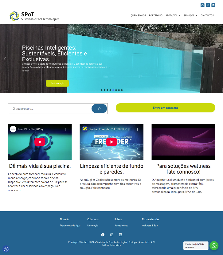 Novo website para a “Spot”